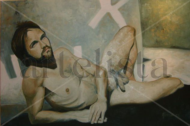 DESNUDO MASCULINO Oil Canvas Nude Paintings