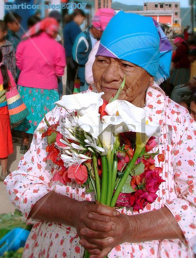 Vendedora de flores