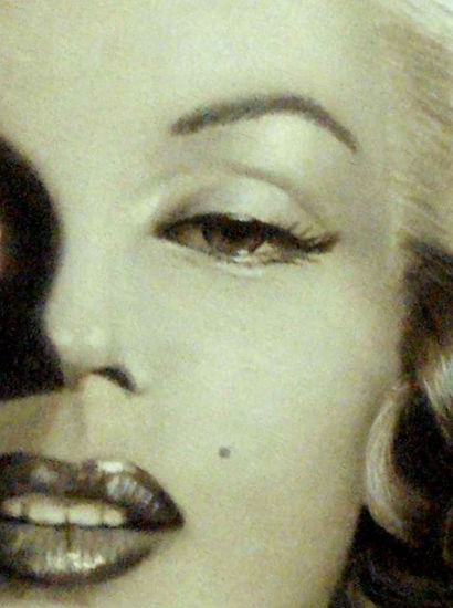 MARILYN-detalle Oil Canvas Portrait