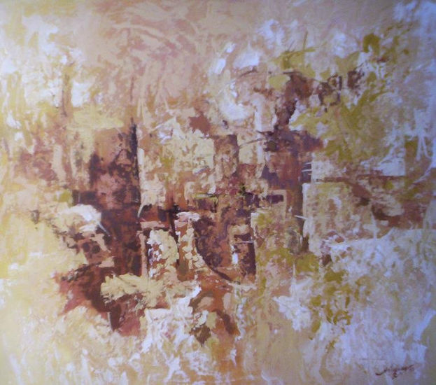 EVOLUCIÓN 2 Media Mixta Lienzo Paisaje