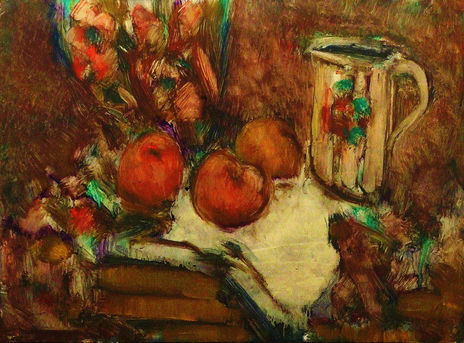 Bodegon con manzanas