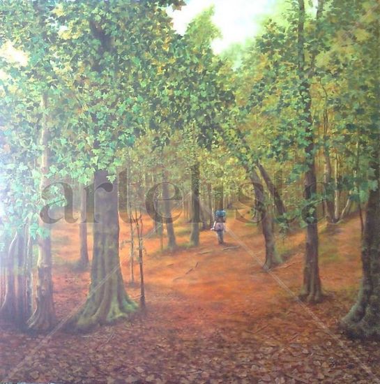 EL BOSQUE Oil Canvas Landscaping