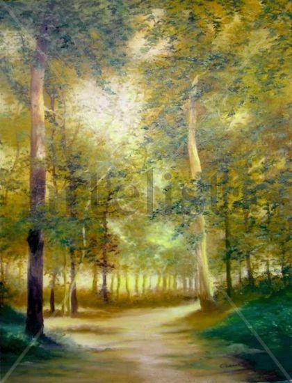 BOSQUE Oil Canvas Landscaping