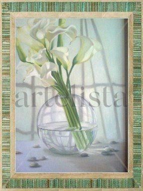 JARRON Oil Canvas Floral Painting