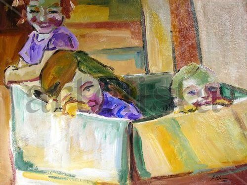 NIÑOS EN EL CAJÓN