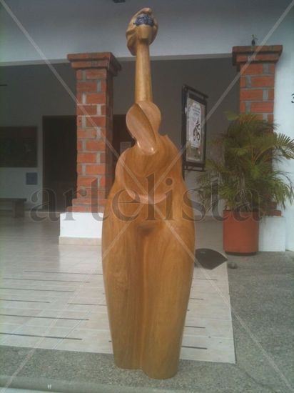 Tuerta Madera Figurativa