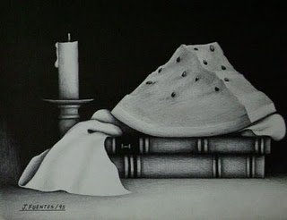 SANDIA CON CANDELABRO