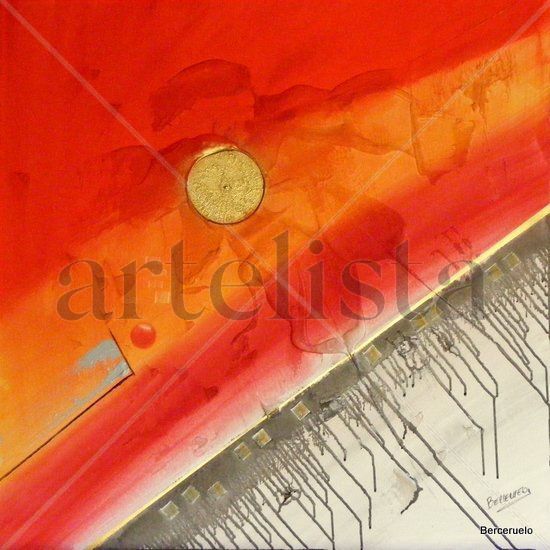 abstracto 187 Media Mixta Lienzo Otros