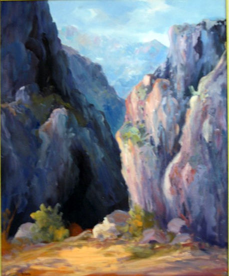 TORRENT DE PAREIS Oil Canvas Landscaping