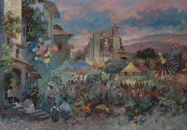 FERIA Oil Canvas