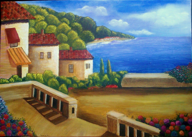 FRENTE AL MAR Oil Canvas Landscaping