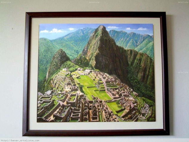 MACHU PICCHU Oil Canvas Landscaping