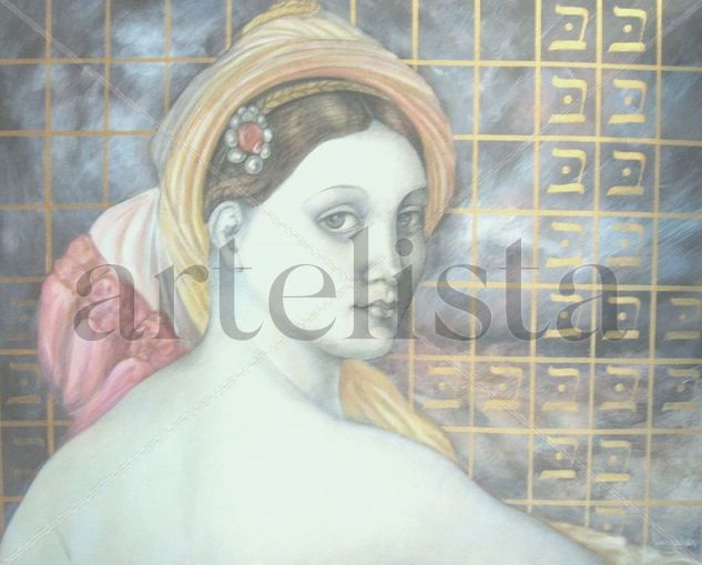 odalisca, La sacerdotiza Acrylic Canvas Nude Paintings