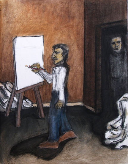 Yo, como fantasma, visitando a lUcian freud 