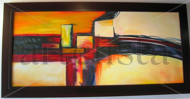 CIUDAD Oil Canvas Landscaping