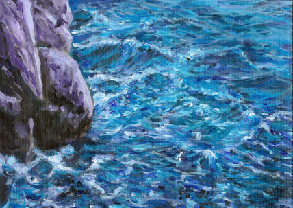 Rocas y mar