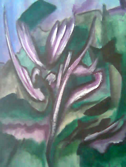 DESPOJO. Acrylic Card Landscaping