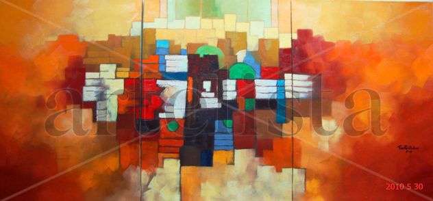 triptico abstracto
