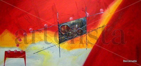 abstracto bolitas  191 Acrylic Canvas Others