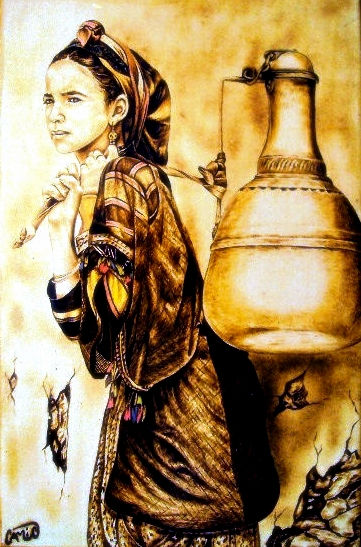 MUCHACHA MARROQUI