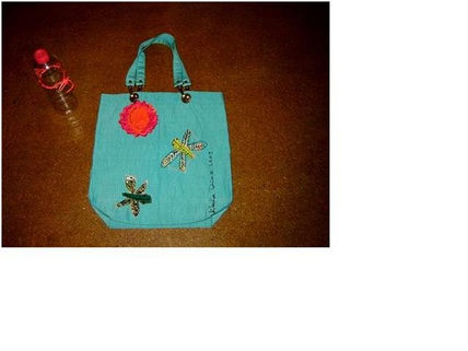 Serie bolsa de tela...