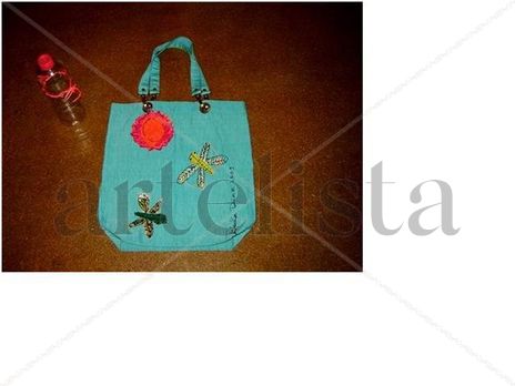 Serie bolsa de tela...