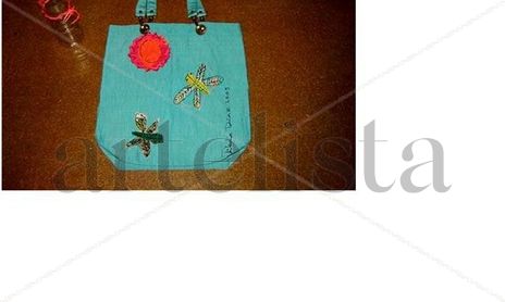 serie bolsa de tela para usar