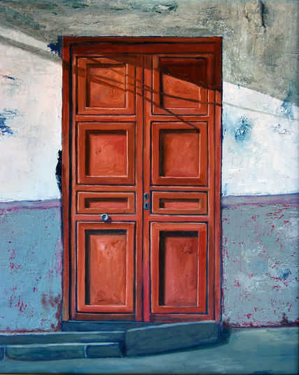 Puerta Roja y Azul