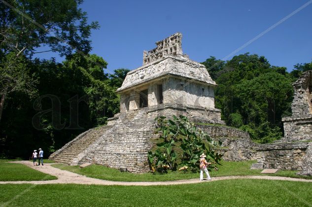 Piramide en palenque 