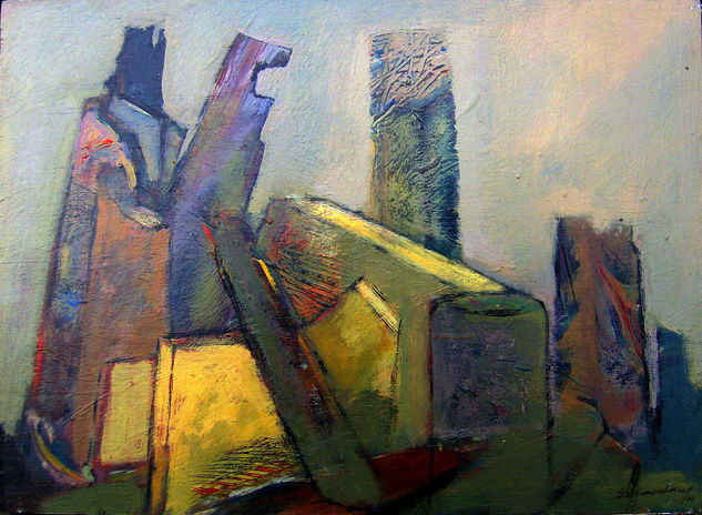 Serie TÉRMINOS,  Bodegón Acrylic Panel Still Life Paintings