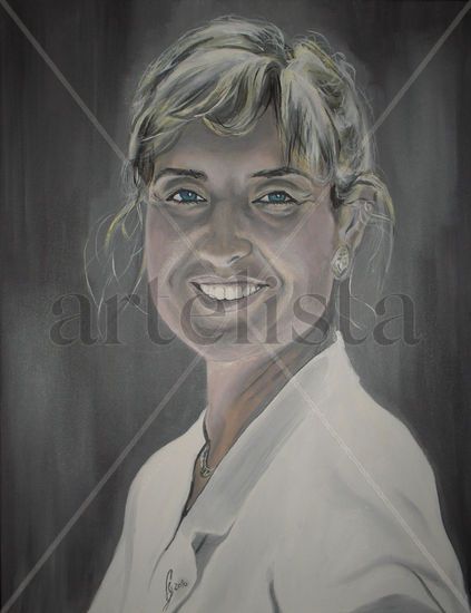 Retrato de María José Oil Canvas Portrait