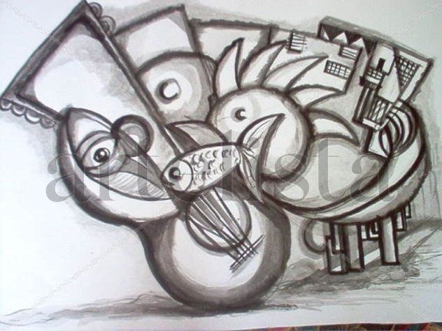 TINTA SOBRE CARTULINA