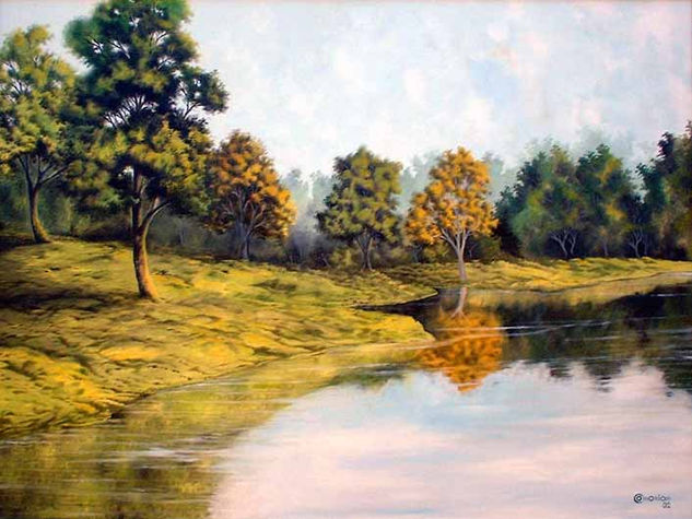 remanso Óleo Tela Paisaje