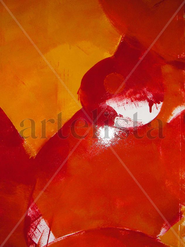 mujer major rojo