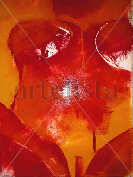 Mujer major rojo