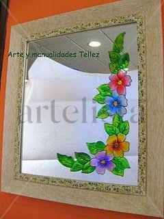 Espejo decorado