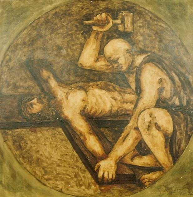 Jesús es crucificado