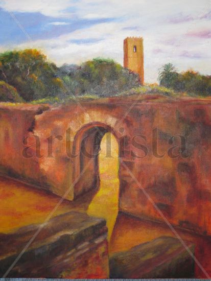 CASTILLO ALCALA Oil Canvas Landscaping