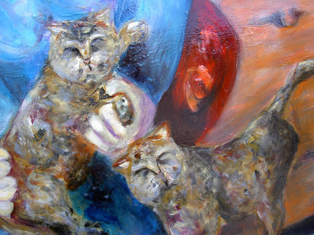 LA SEÑORITA DE LOS GATOS (detalle3)
