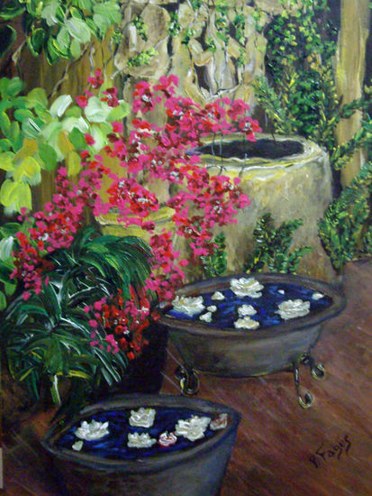 El pozo Oil Canvas Landscaping