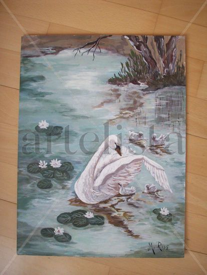 cisnes Oil Canvas Landscaping