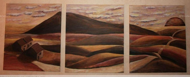 dunas Oil Canvas Landscaping