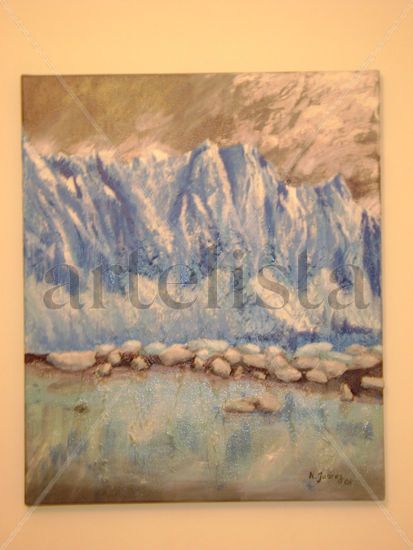 Glaciar Perito Moreno Oil Canvas Landscaping