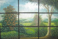 Paisaje poliptico