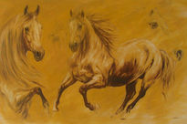 Caballos Corriendo