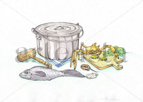 Bodegon del mar