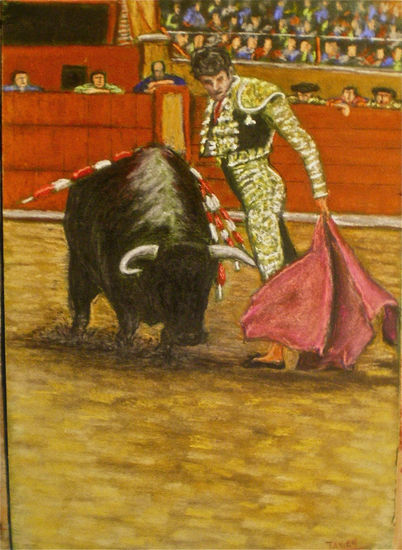 TORO EN LA MULETA. 