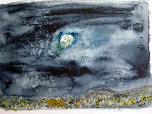 La noche Watercolour Paper