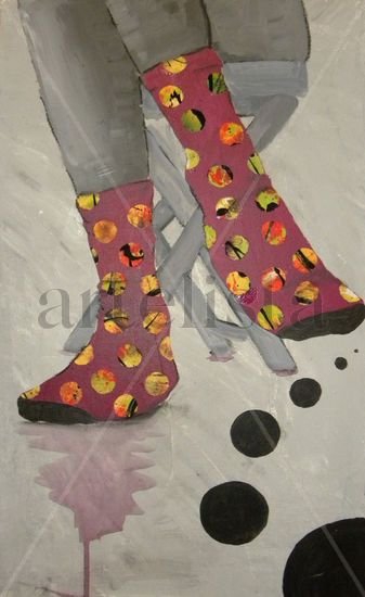 LOS CALCETINES DE MELPOMENE Acrylic Canvas Others