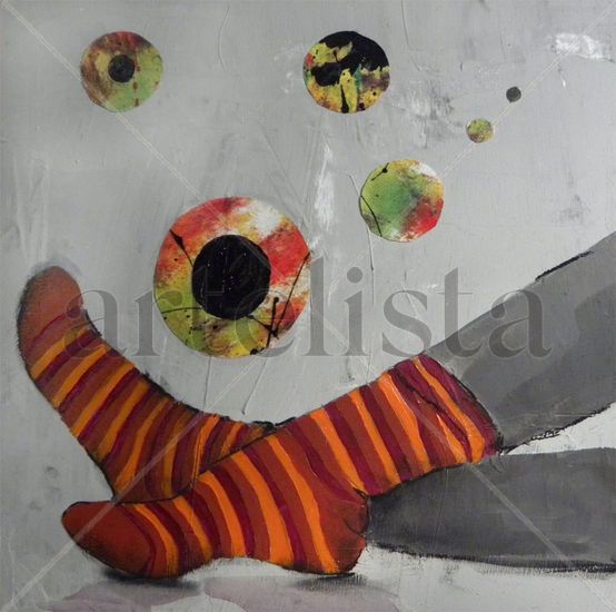 LOS CALCETINES DE MELPOMENE Acrylic Canvas Others